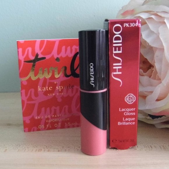 Shiseido Other - SHISEIDO PK304 Laquer Gloss + Kate Spade Twirl